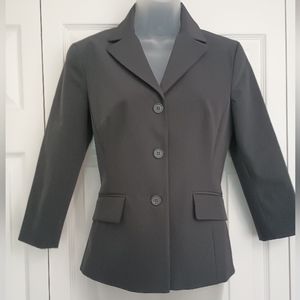 Jenne Maag NY Essential Black 3/4 Sleeves Three Button Blazer